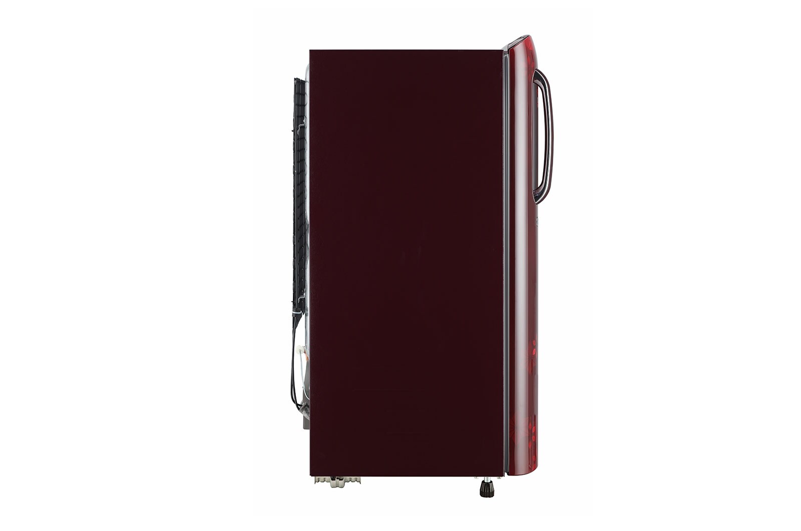 LG 185L, 3 Star, Scarlet Quartz Finish, Direct Cool Single Door Refrigerator, GL-B201ASQD