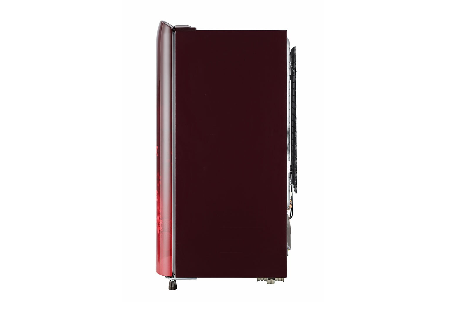 LG 185L, 3 Star, Scarlet Quartz Finish, Direct Cool Single Door Refrigerator, GL-B201ASQD