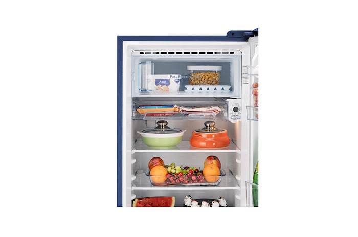 LG 201L, 3 Star, Blue Charm Finish, Direct Cool Single Door Refrigerator, GL-B211HBCD