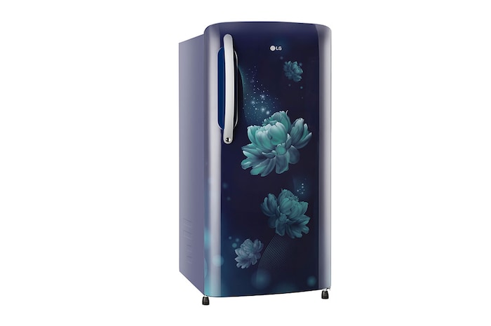 LG 201L, 3 Star, Blue Charm Finish, Direct Cool Single Door Refrigerator, GL-B211HBCD