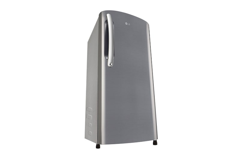 LG  201L, 3 Star, Shiny Steel Finish, Direct Cool Single Door Refrigerator, GL-B211HPZD