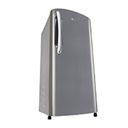 LG  201L, 3 Star, Shiny Steel Finish, Direct Cool Single Door Refrigerator, GL-B211HPZD