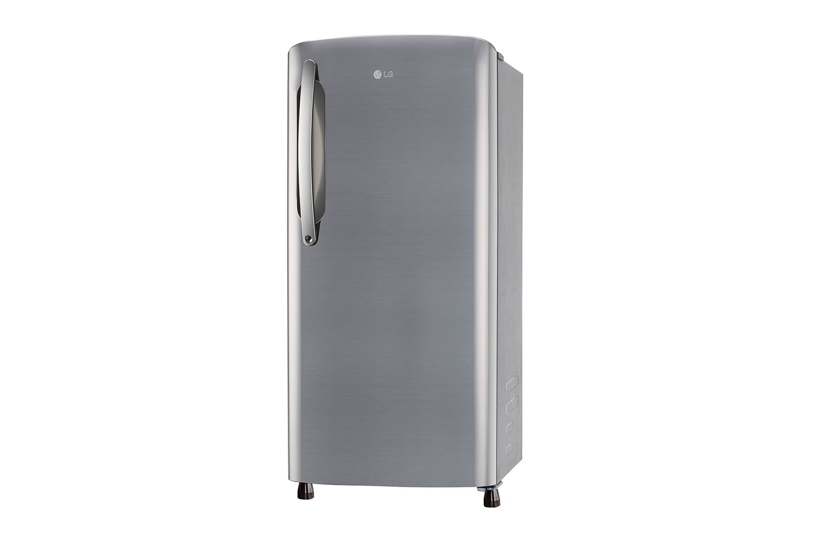 LG  201L, 3 Star, Shiny Steel Finish, Direct Cool Single Door Refrigerator, GL-B211HPZD