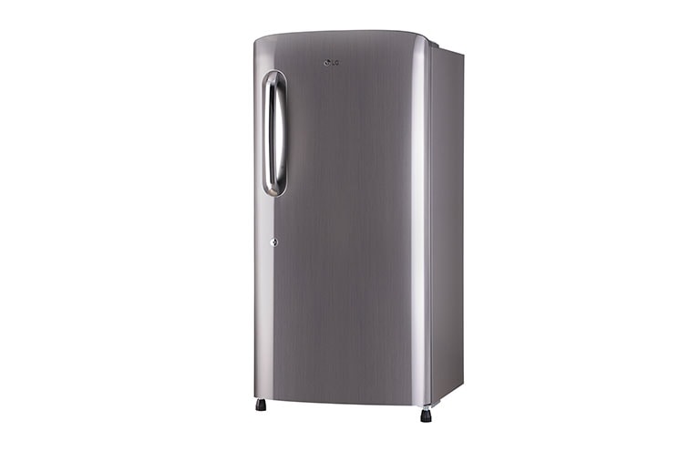 LG 215L Single Door Refrigerator with Smart Inverter Compressor in Shiny Steel Color, GL-B221APZY