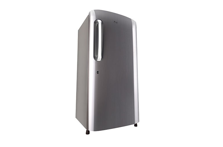 LG 215L Single Door Refrigerator with Smart Inverter Compressor in Shiny Steel Color, GL-B221APZY