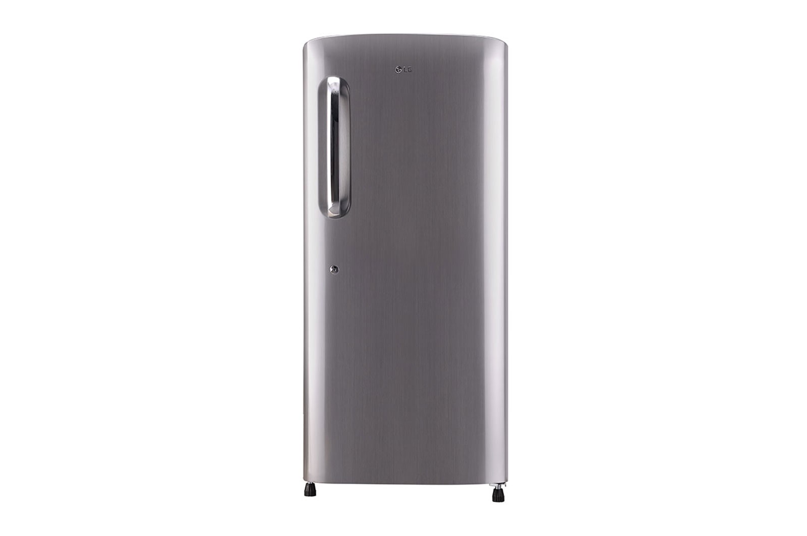 LG 215L Single Door Refrigerator with Smart Inverter Compressor in Shiny Steel Color, GL-B221APZY