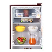 LG 205L, 4 Star, Smart Inverter Compressor, Smart Connect, Scarlet Charm Finish, Direct Cool Single Door Refrigerator, GL-B221ASCY