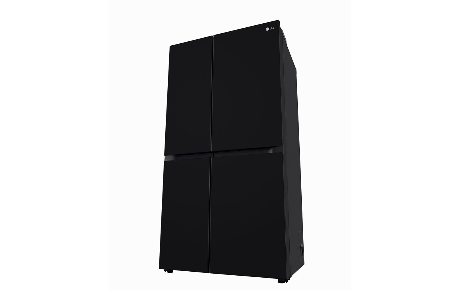 LG 650L Side by Side Refrigerator with Hygiene Fresh+™, DoorCooling+™, Smart Diagnosis™, Black Mirror Finish, 3-Star, GL-B257DBM3