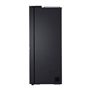 LG 655L, Side by Side Refrigerator with Premium Glass Door, Smart Inverter Compressor, Hygiene Fresh+™, DoorCooling+™, Smart Diagnosis™, Black Mirror Finish, GL-B257DBMX