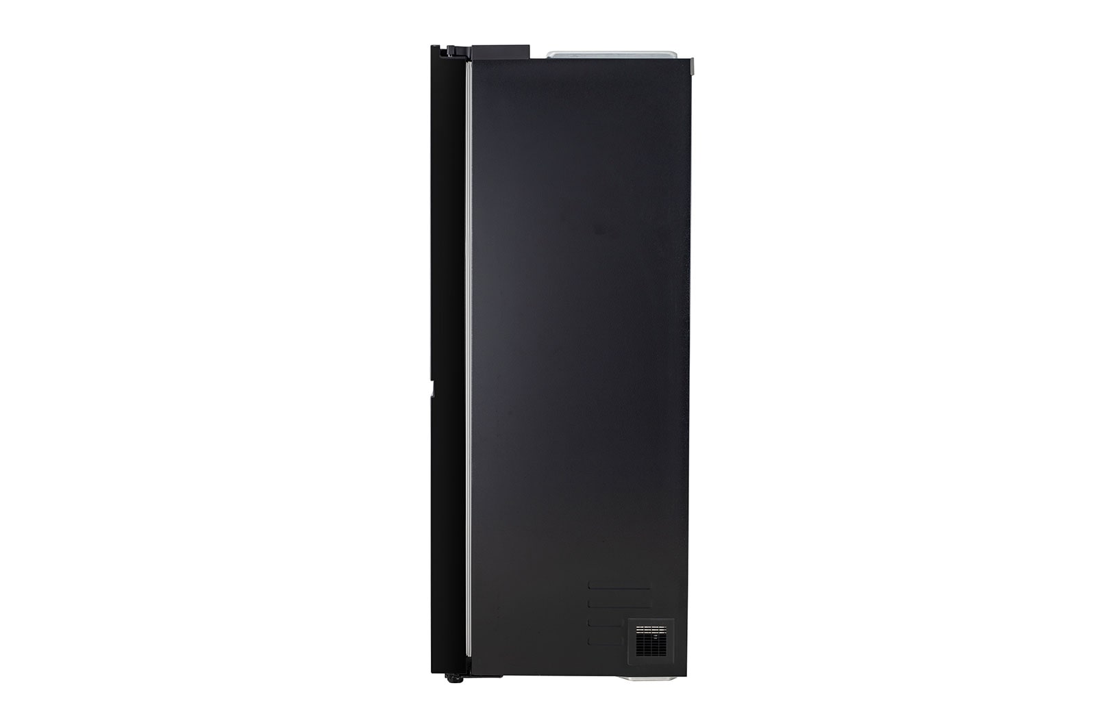 LG 650L Side by Side Refrigerator with Premium Glass Door, Hygiene Fresh+™, DoorCooling+™, Linen Brown Finish, 3-Star, GL-B257DLN3