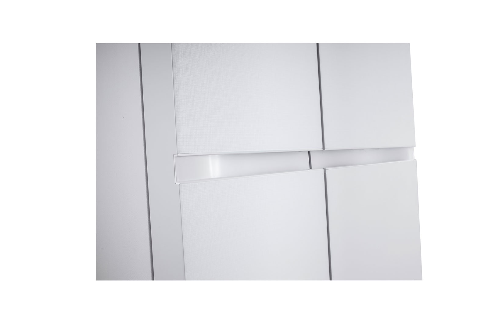 LG 650L Side by Side Refrigerator with Hygiene Fresh+™, DoorCooling+™, Smart Diagnosis™, Linen White Finish, 3-Star, GL-B257DLW3