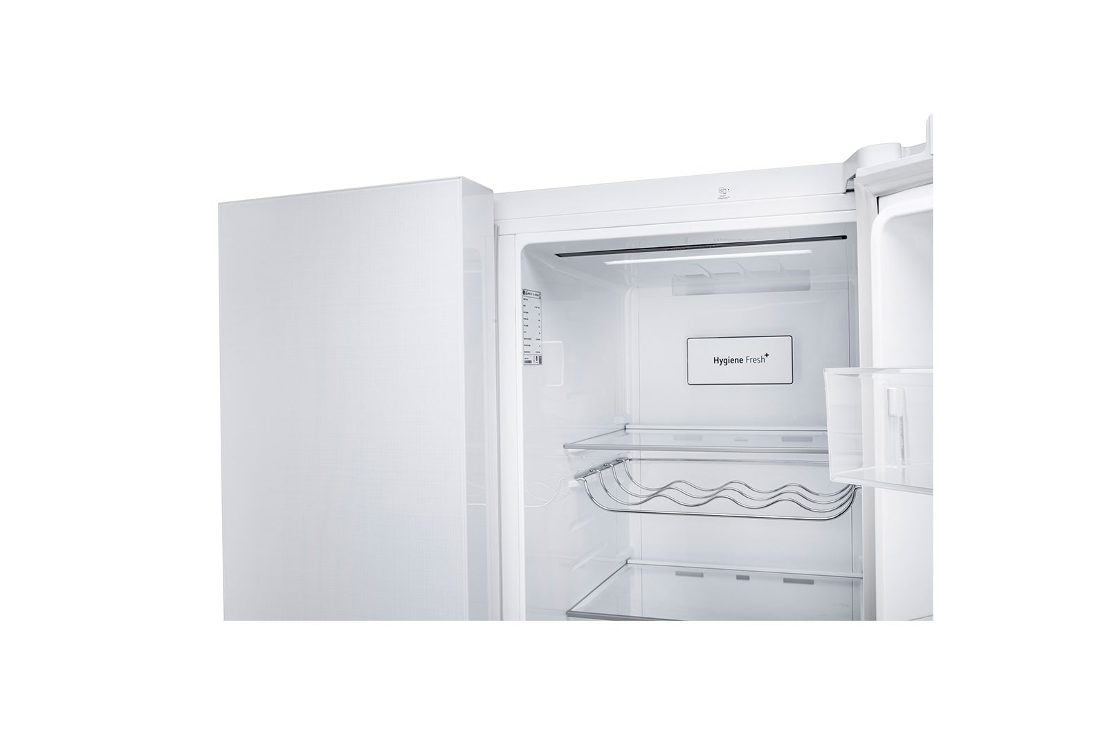 LG 650L Side by Side Refrigerator with Hygiene Fresh+™, DoorCooling+™, Smart Diagnosis™, Linen White Finish, 3-Star, GL-B257DLW3