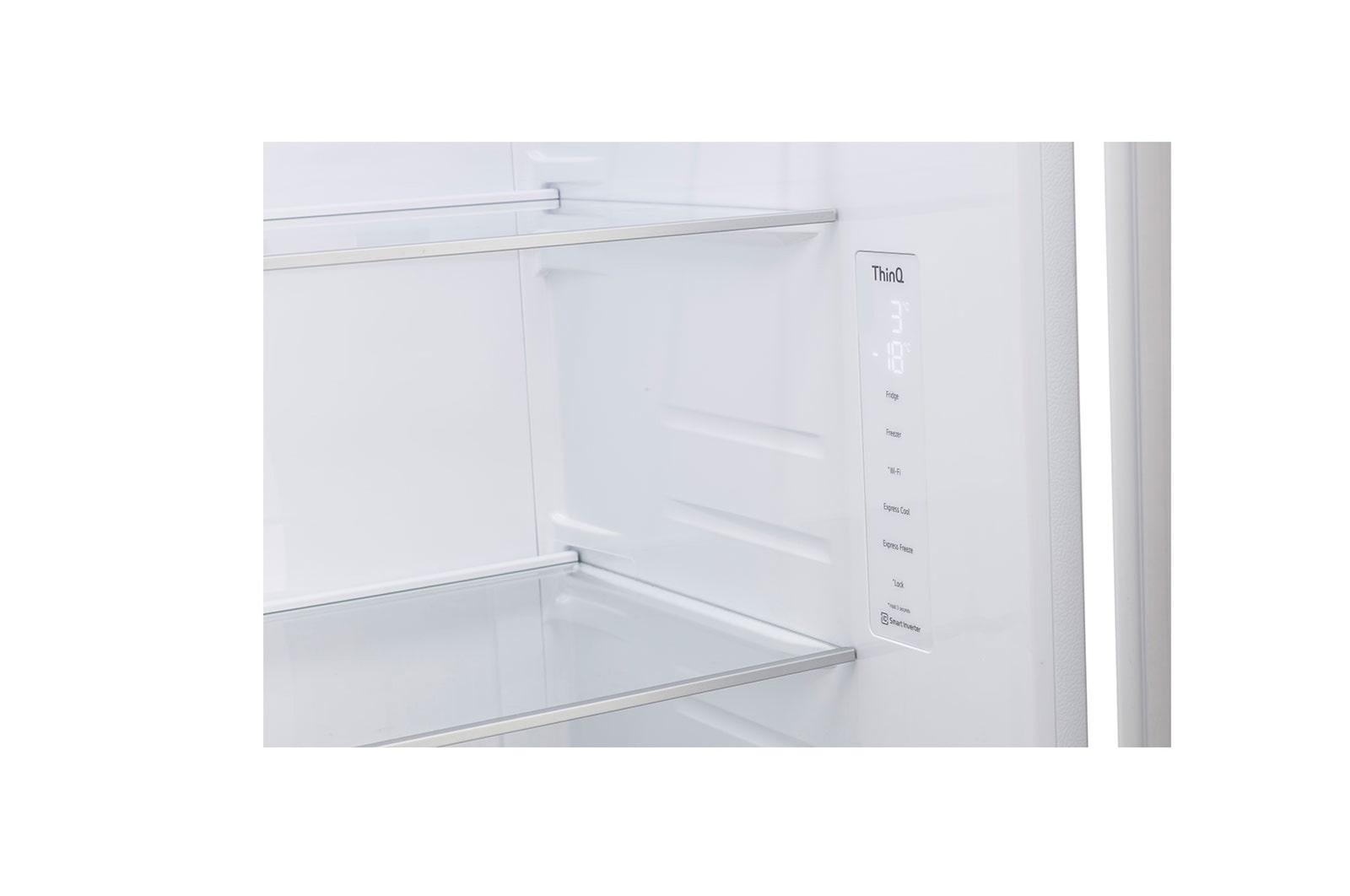 LG 655L, Side by Side Refrigerator with Premium Glass Door, Smart Inverter Compressor, Hygiene Fresh+™, DoorCooling+™, Smart Diagnosis™, Linen White Finish, GL-B257DLWX