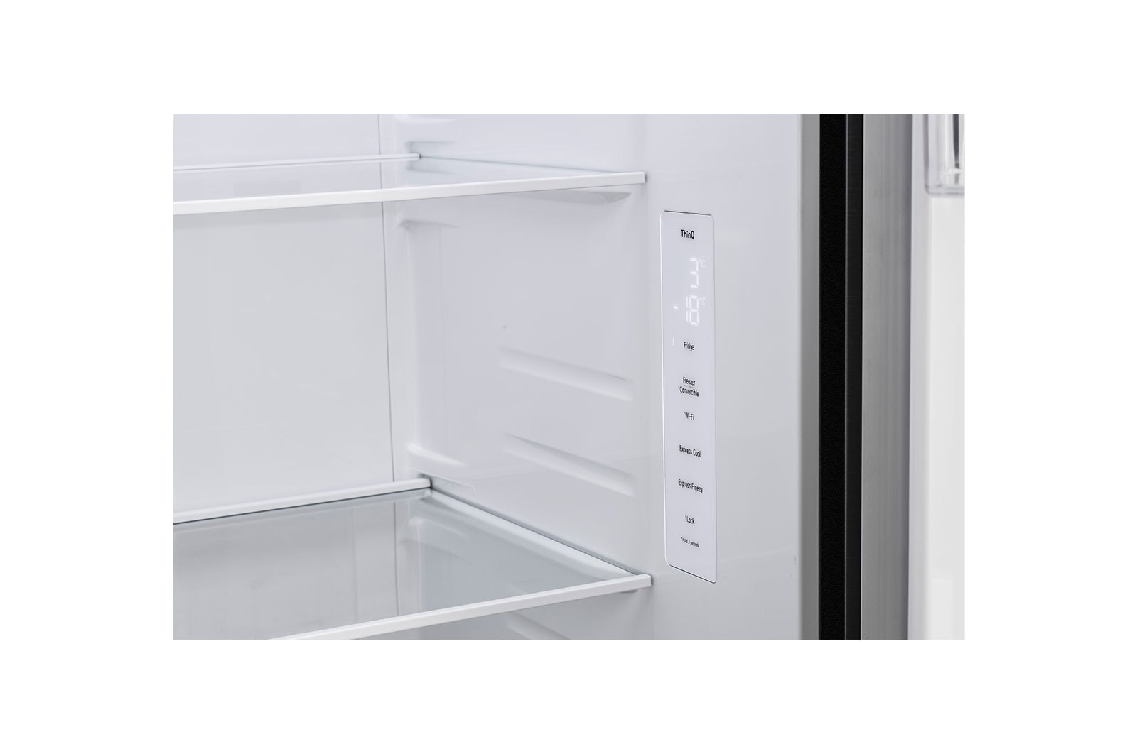 LG 650L Side-by-Side Refrigerator with Hygiene Fresh+™, DoorCooling+™, Smart Diagnosis™, Ebony Sheen Finish, 3-Star, GL-B257EES3