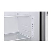 LG 650L, Convertible Side-by-Side Refrigerator with Smart Inverter Compressor, Hygiene Fresh+™, DoorCooling+™, Smart Diagnosis™, Matte Black Finish, GL-B257EMC3