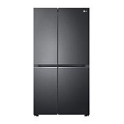 LG GL-B257EMCX side by side refrigerator front view