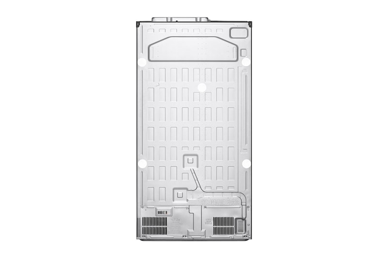 LG 650L Side-By-Side Refrigerator, Wi-Fi Convertible, DoorCooling+™, Shiny Steel Finish, 3 Star, GL-B257EPZ3