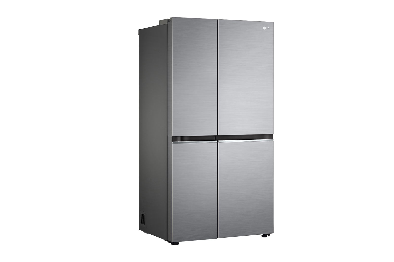 LG 650L Side-by-Side Refrigerator with Hygiene Fresh+™, DoorCooling+™, Smart Diagnosis™, Shiny Steel Finish, 3-Star, GL-B257EPZ3