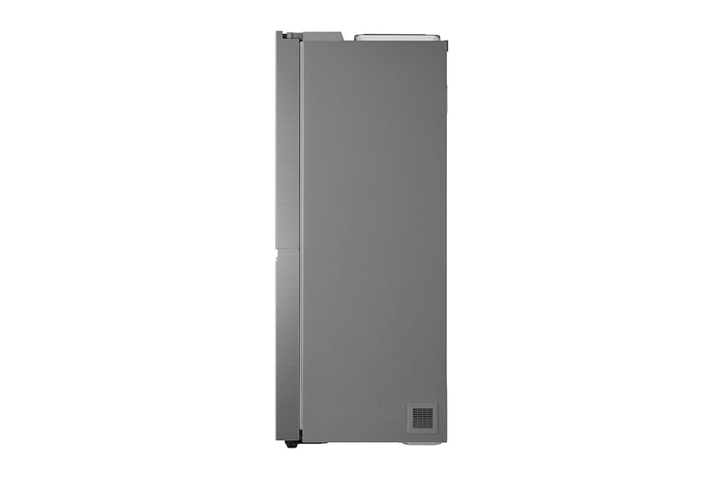 LG 650L Side-By-Side Refrigerator, Wi-Fi Convertible, DoorCooling+™, Shiny Steel Finish, 3 Star, GL-B257EPZ3