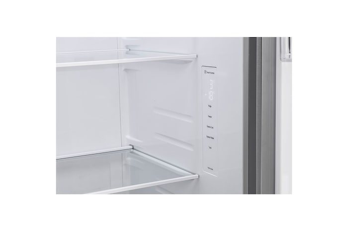 LG 655L Side-by-Side Refrigerator, Smart Inverter Compressor, Multi Air Flow, Smart Diagnosis™, Dazzle Steel, 3 Star, GL-B257HDSY