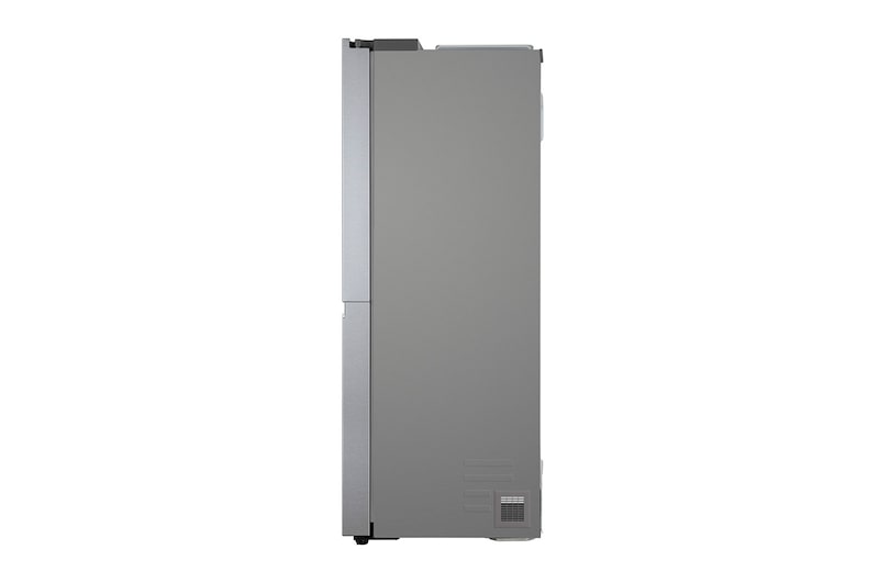 LG 655L Side-by-Side Refrigerator, Smart Inverter Compressor, Multi Air Flow, Smart Diagnosis™, Dazzle Steel, 3 Star, GL-B257HDSY