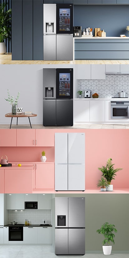 LG GL-B257HMC3 Side-by-side Refrigerator