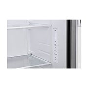 LG 650L Side-by-Side Refrigerator with Multi Air Flow, Multi Digital Sensors, Smart Diagnosis™, Matte Black Finish, 3-Star, GL-B257HMC3