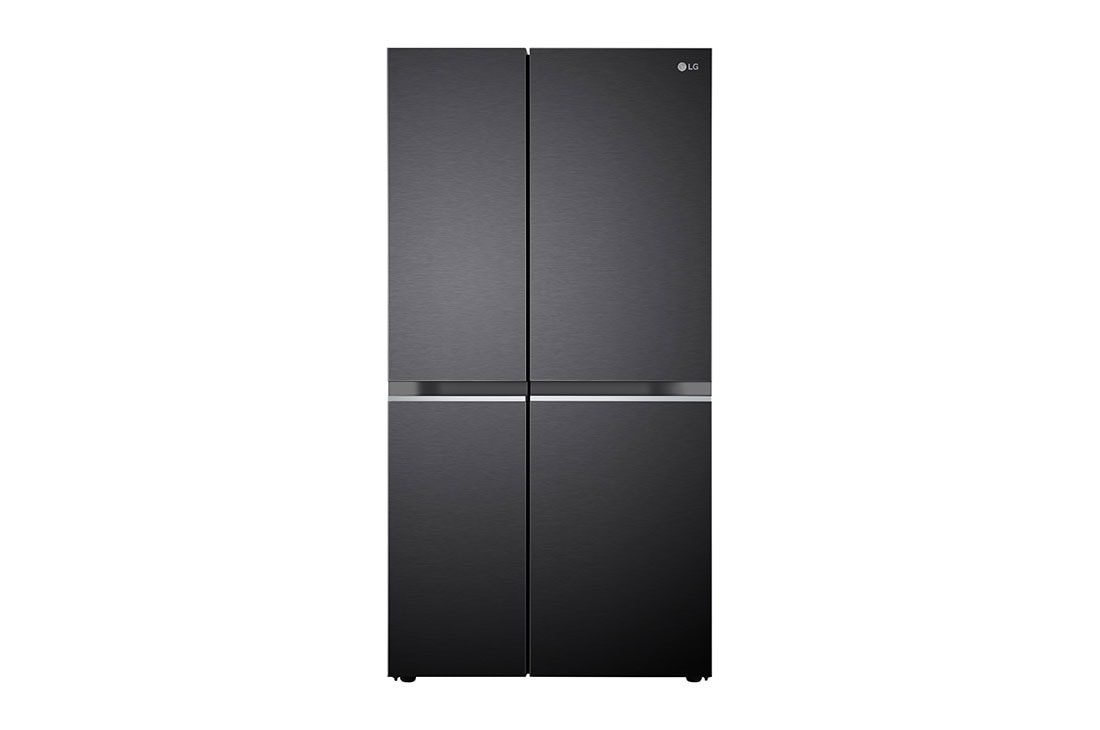 LG gl-b257hmc3 side-by-side-refrigerator front view