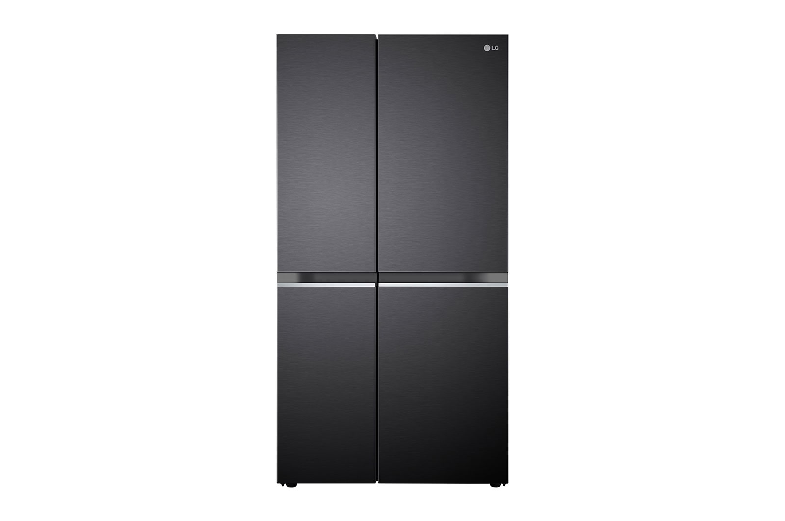 LG gl-b257hmc3 side-by-side-refrigerator front view