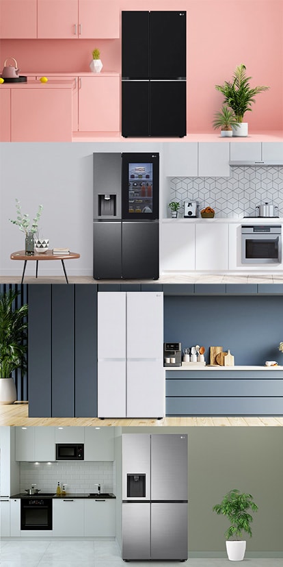 LG GL-B257HWB3 Side-by-side Refrigerator