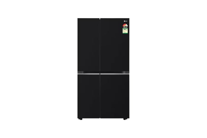 Front view of LG Refrigerators, Side by side refrigerators GL-B257HWBY