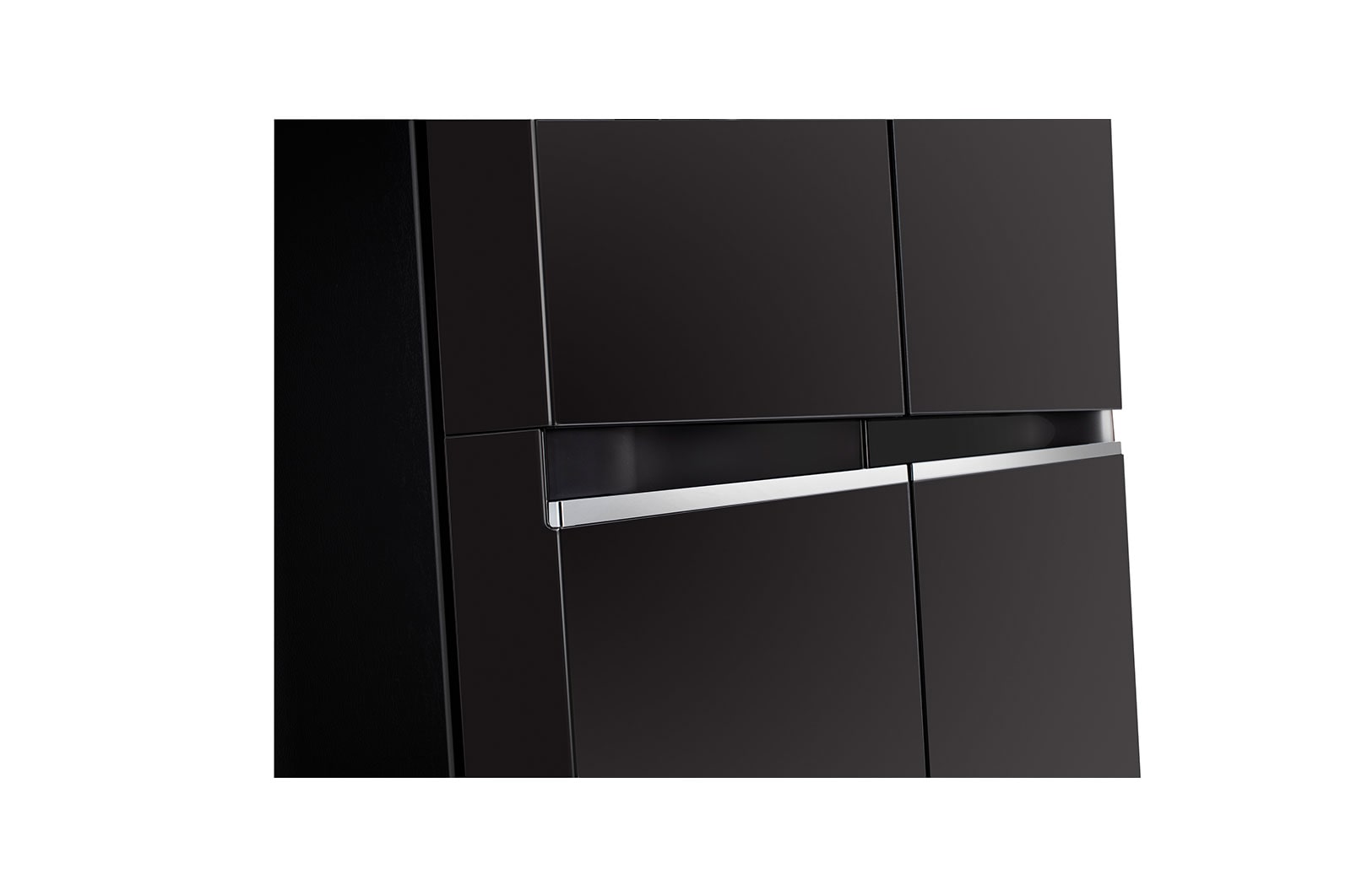 LG 655L Side-by-Side Refrigerator with Smart Inverter Compressor, Multi Air Flow, Express Freezing, Western Black, 3-Star, GL-B257HWBY