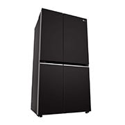 LG 655L Side-by-Side Refrigerator with Smart Inverter Compressor, Multi Air Flow, Express Freezing, Western Black, 3-Star, GL-B257HWBY