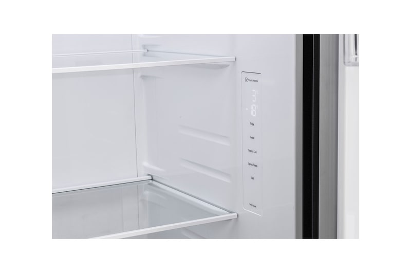 LG 655L Side-by-Side Refrigerator, Smart Inverter Compressor, Multi Air Flow, Express Freezing, Western Black, 3 Star, GL-B257HWBY