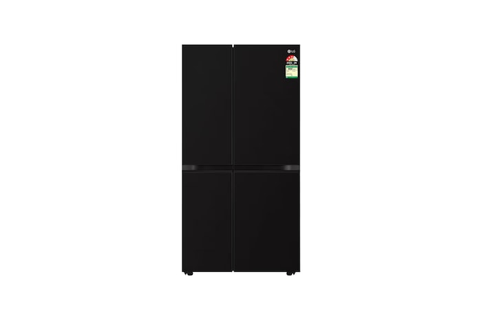 Front view of LG Refrigerators, Side by side refrigerators GL-B257JWB3