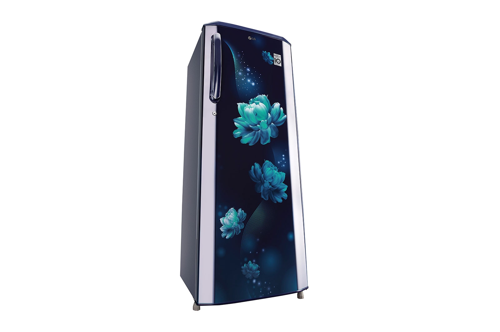 LG 261L, 3 Star, Smart Inverter Compressor, Smart Connect, Blue Charm Finish, Direct Cool Single Door Refrigerator, GL-B281BBCX