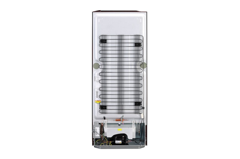 LG 261L Single Door Refrigerator, Smart Inverter Compressor, Smart Connect, Scarlet Charm Finish, 3 Star, GL-B281BSCX