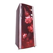 LG 261L, 3 Star, Smart Inverter Compressor, Smart Connect, Scarlet Charm Finish, Direct Cool Single Door Refrigerator, GL-B281BSCX