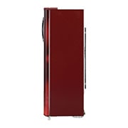 LG 261L, 3 Star, Smart Inverter Compressor, Smart Connect, Scarlet Charm Finish, Direct Cool Single Door Refrigerator, GL-B281BSCX