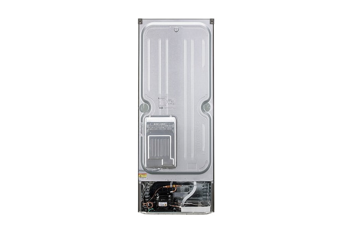 LG 291L Double Door Refrigerator, Smart Inverter Compressor, Base Stand Drawer, Shiny Steel Finish, 2 Star, GL-C322KPZY