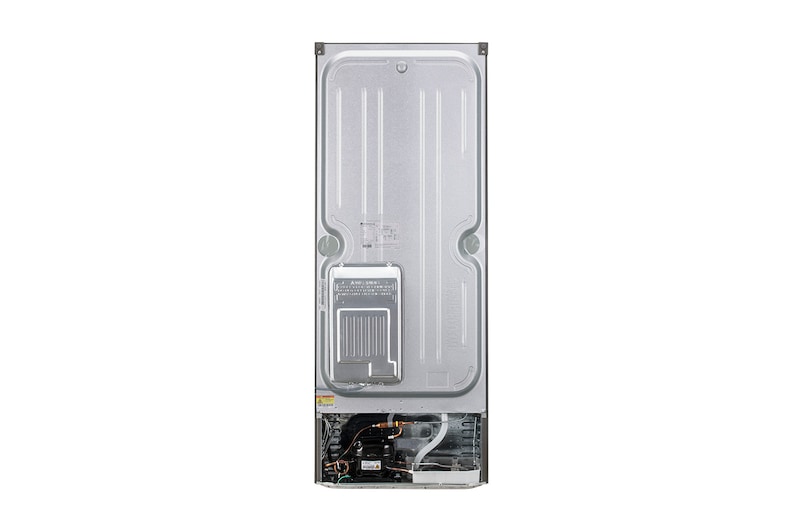 LG 291L Double Door Refrigerator, Smart Inverter Compressor, Base Stand Drawer, Shiny Steel Finish, 2 Star, GL-C322KPZY
