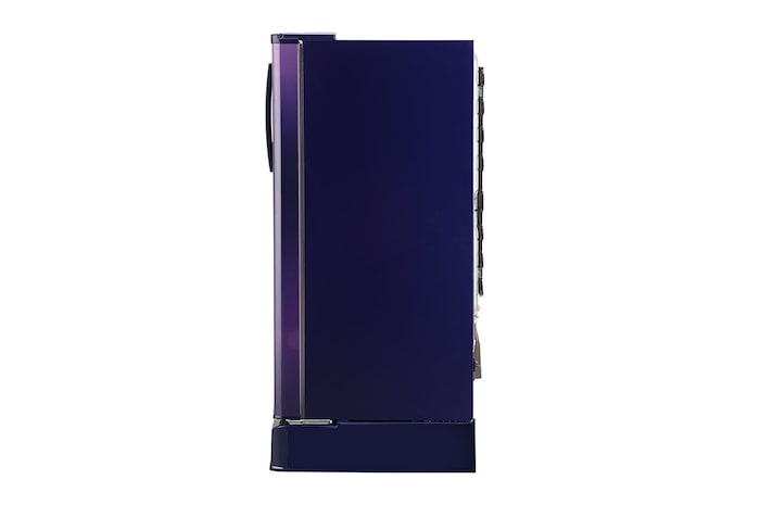 LG 185L, 3 Star, With Base Stand Drawer, Blue Euphoria Finish, Direct Cool Single Door Refrigerator, GL-D199OBED