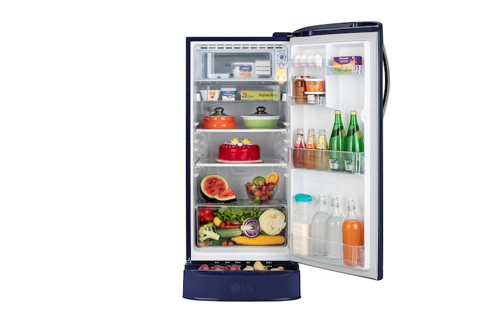 front open view with food