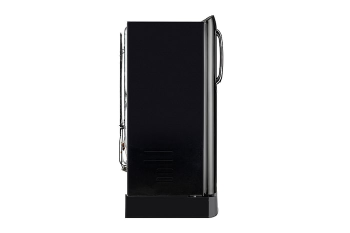 LG 185L, 3 Star, With Base Stand Drawer, Ebony Regal Finish, Direct Cool Single Door Refrigerator, GL-D201AELD