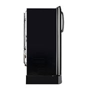 LG 185L, 3 Star, With Base Stand Drawer, Ebony Regal Finish, Direct Cool Single Door Refrigerator, GL-D201AELD