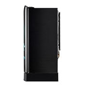LG 185L, 3 Star, With Base Stand Drawer, Ebony Regal Finish, Direct Cool Single Door Refrigerator, GL-D201AELD