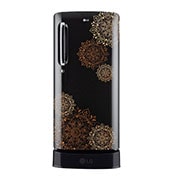 LG GL-D201AERD single door refrigerator front view