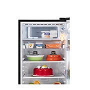 LG 185L, 3 Star, With Base Stand Drawer, Ebony Regal Finish, Direct Cool Single Door Refrigerator, GL-D201AERD