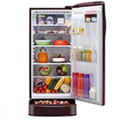 LG 185L, Single Door Refrigerator with Smart Inverter Compressor, Fast Ice Making, GL-D201ASPY