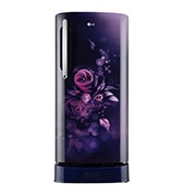 LG GL-D211HBEZ single door refrigerator front view